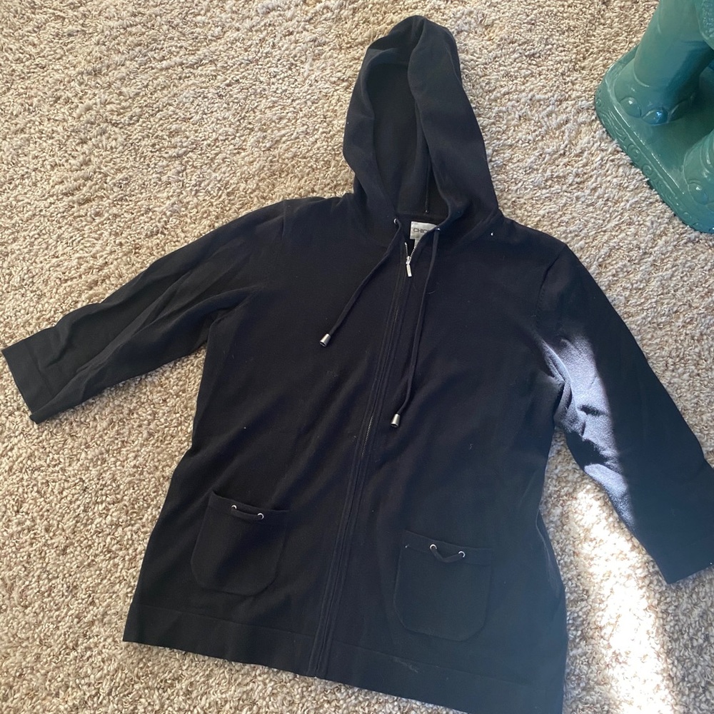black jacket